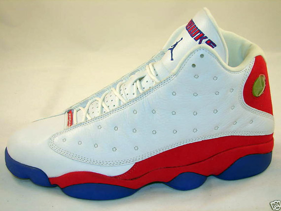 Air Jordan Xiii Kansas Jayhawks Pe 4