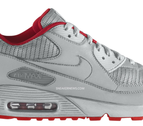 Air Max 90 Air Attack Silver Red 02