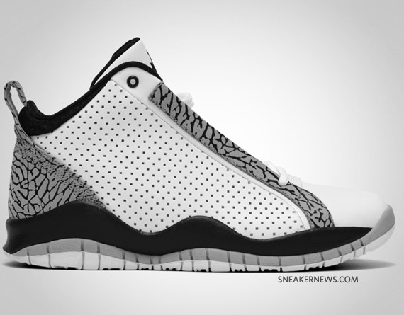 Jordan Accolades White Black Cement