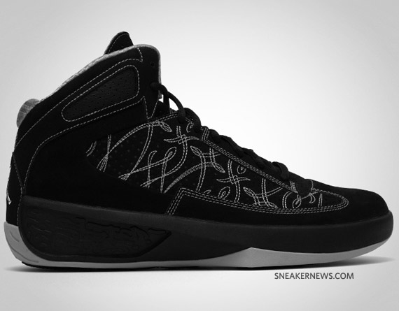 Jordan Icons Black Silver Stealth