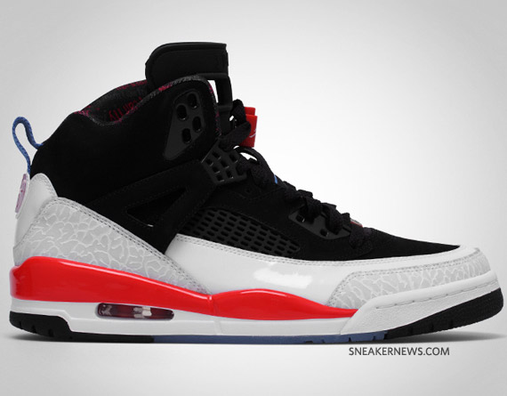 Jordan Spizike Black White Infrared