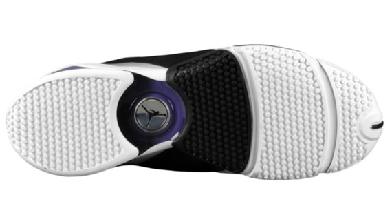 Jordan Super Freak White Black Purple 5