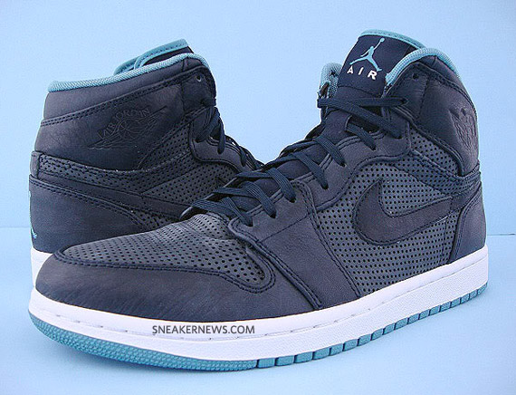 Air Jordan 1 Retro High Premier - Obsidian - Cerulean - Available