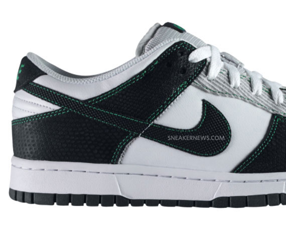 Nike 6.0 Dunk Low Black Jetstream Green 2