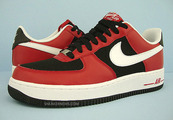 Nike Air Force 1 - Varsity Red - Black - Hemp | Available