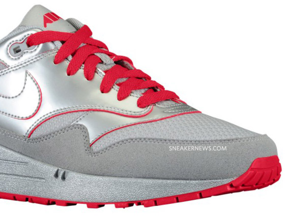 Nike Air Max 1 Air Attack Silver Red 00