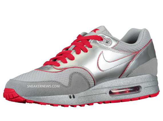 Nike Air Max 1 Air Attack Silver Red 02