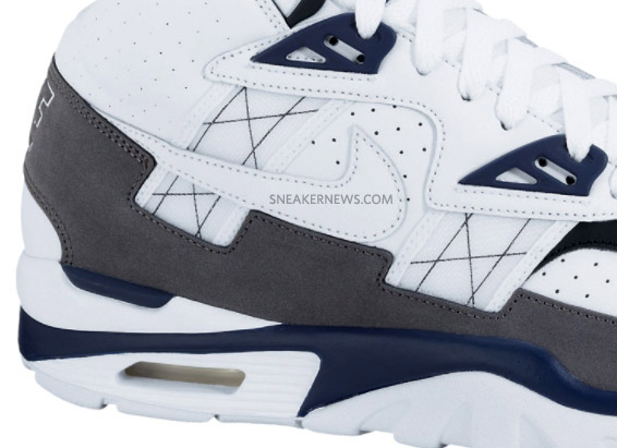 Nike Air Trainer SC - White - Midnight Navy | Available on eBay