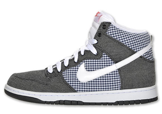 Nike Dunk High Denim Gingham 4