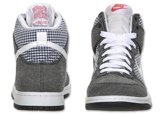 Nike Dunk High Denim Gingham 5