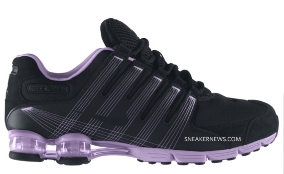 Nike Shox Nz 2 Air Attack Black Lilac 01