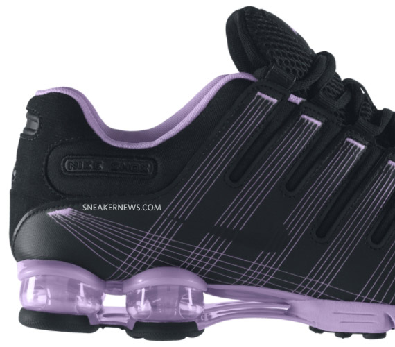 Nike Shox Nz 2 Air Attack Black Lilac 02