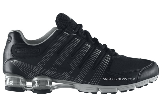 Nike Shox Nz 2 Air Attack Black Silver 01