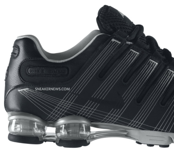 Nike Shox Nz 2 Air Attack Black Silver 02