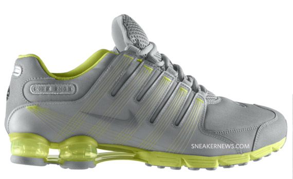 Nike Shox Nz 2 Air Attack Silver Volt 01