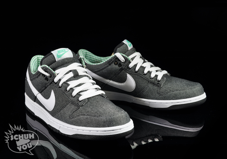 Nike Dunk Low Cl Schwarz Grau Mint 03