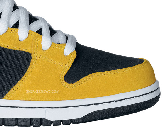 Nike Dunk Mid Pro Sb Black Yellow 3