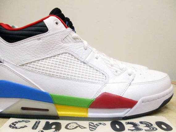 Air Jordan Flight 9 Olympic White 6