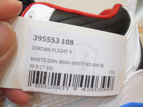 Air Jordan Flight 9 Olympic White 8