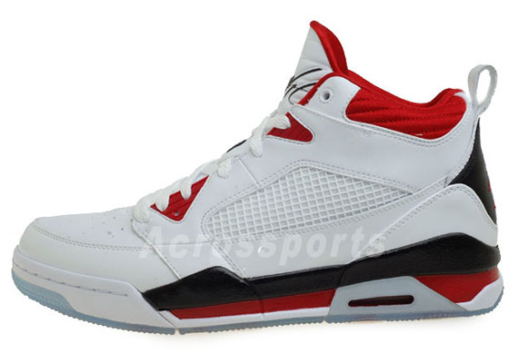 Air Jordan Flight 9 White Black Varsity Red Available 2