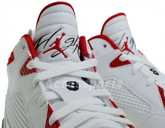 Air Jordan Flight 9 – White – Black – Varsity Red | Available on eBay