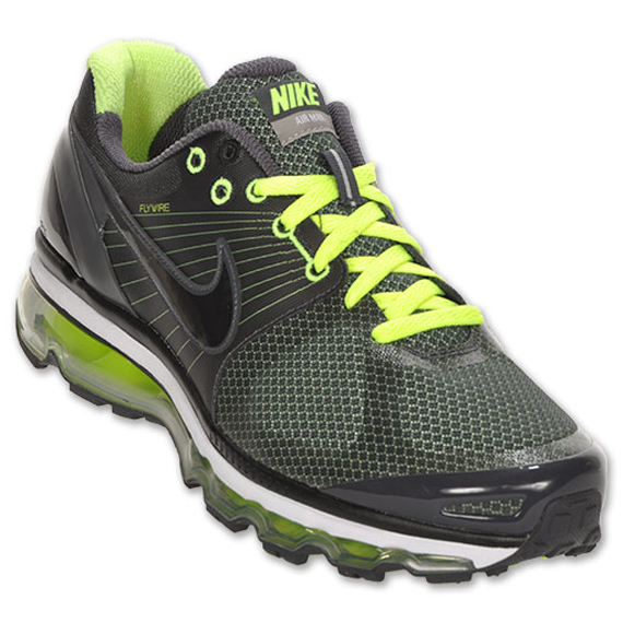 Air Max 2010 Mens Black Neon 01