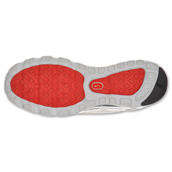 Air Max 2010 Mens White Red 03