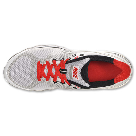 Air Max 2010 Mens White Red 07