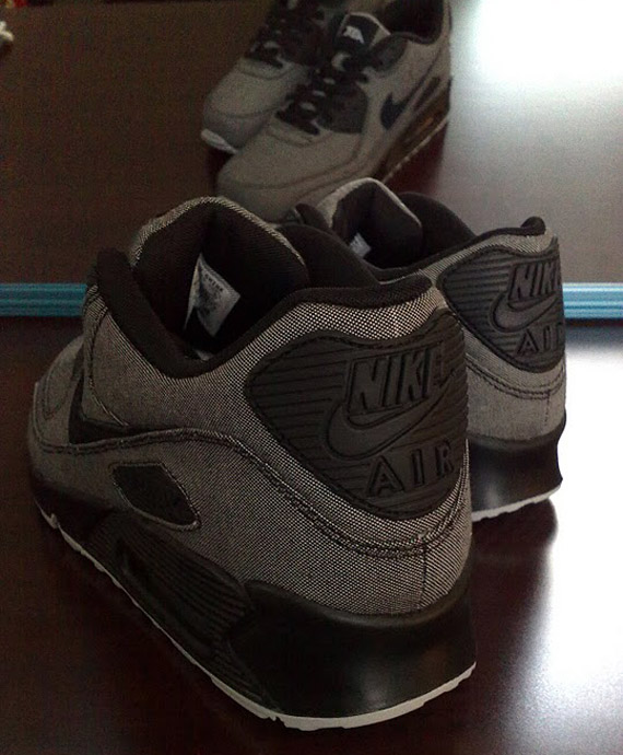 Nike Air Max 90 Black Metallic Silver Air Attack 4