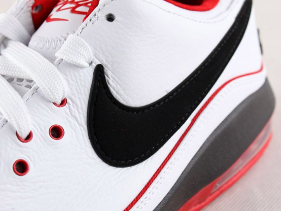 Nike Air Max Lebron 7 Low Gr White Black Red 1 12