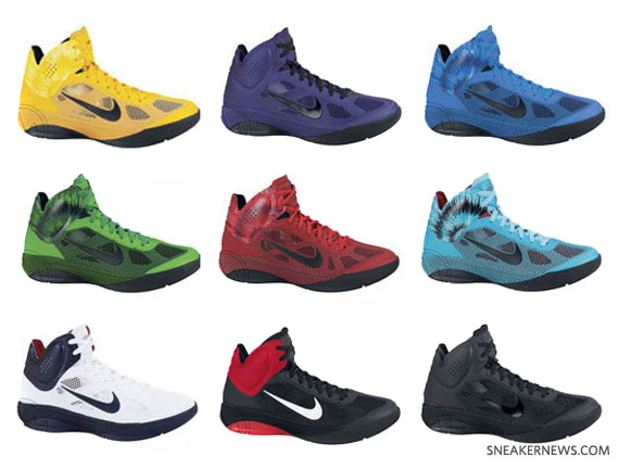 Nike Hyperfuse - Fall 2010 Colorways