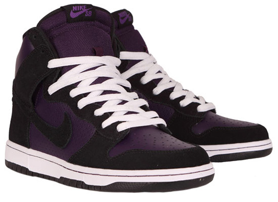 Nike Sb Dunk High Grand Purple Black 03