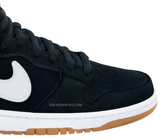 Nike Sb Dunk Mid Pro Black White Gum Holiday 2010 4