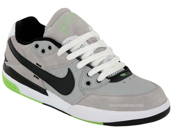 Nike Sb P Rod Iii Grey Black Mean Green 1