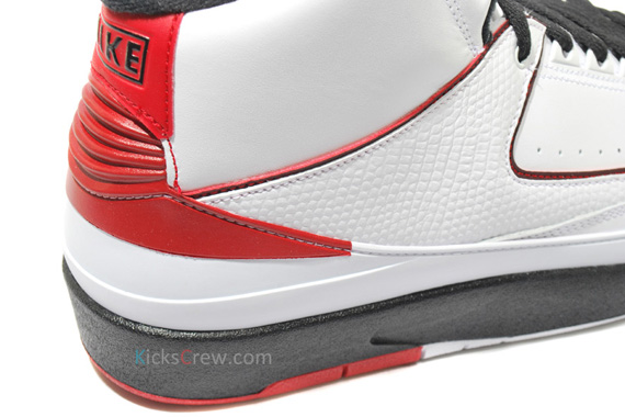 Air Jordan II (2) Retro QF – White – Black – Varsity Red | Release Reminder