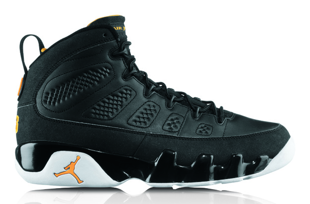 Air Jordan 9 Retroblk Citrus Wht