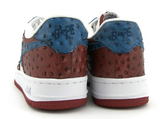 Bape Sta Ostrich Red 3