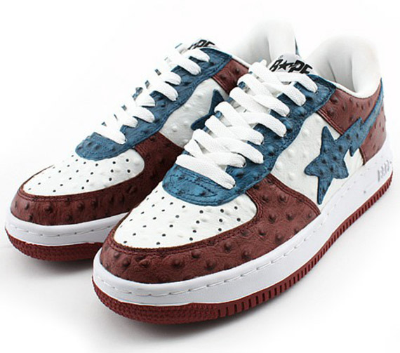 Bape Sta Ostrich Red