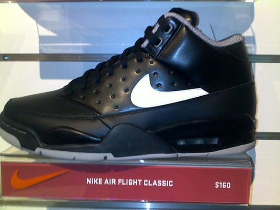 Nike Air Flight Classic Black Black Gray Preview