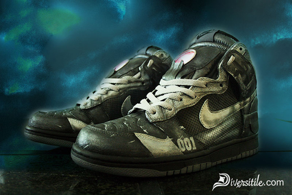 Nike Dunk High Diversitile Custom War Machine 01