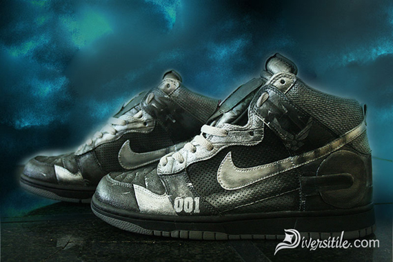 Nike Dunk High Diversitile Custom War Machine 04