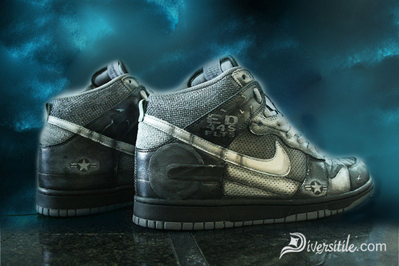 Nike Dunk High Diversitile Custom War Machine 05