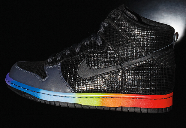 Nike Dunk High Rainbow Midsole 02