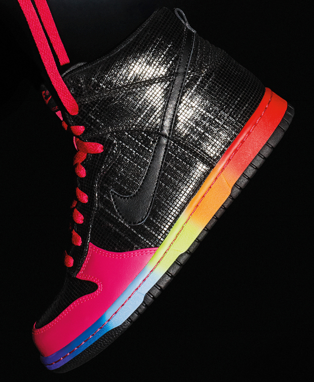 Nike Dunk High Rainbow Midsole 03