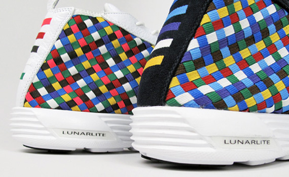 Nike Lunar Chukka Woven Multicolor - White + Black @ 21 Mercer