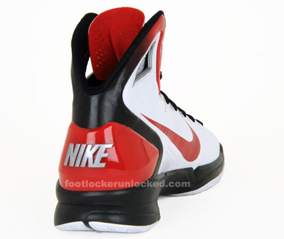 Hyperdunk 2010 Whitesport Red Black  3 