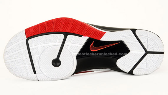 Hyperdunk 2010 Whitesport Red Black  4 