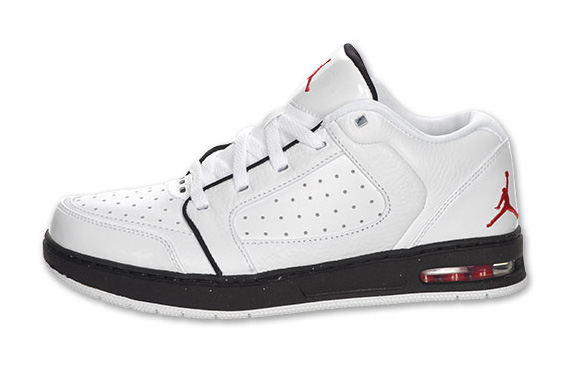 Jordan Classic Low White Black Red 06