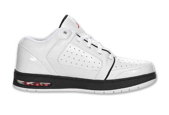 Jordan Classic Low White Black Red 07