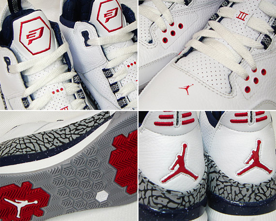 Jordan CP3 Tribute – White – Varsity Red – Midnight Navy – Cement Grey